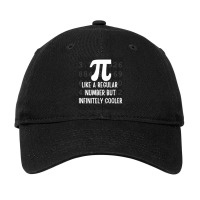 Pi Like A Regular Number But Infinitely Cooler Funny Pie Day Adjustable Cap | Artistshot