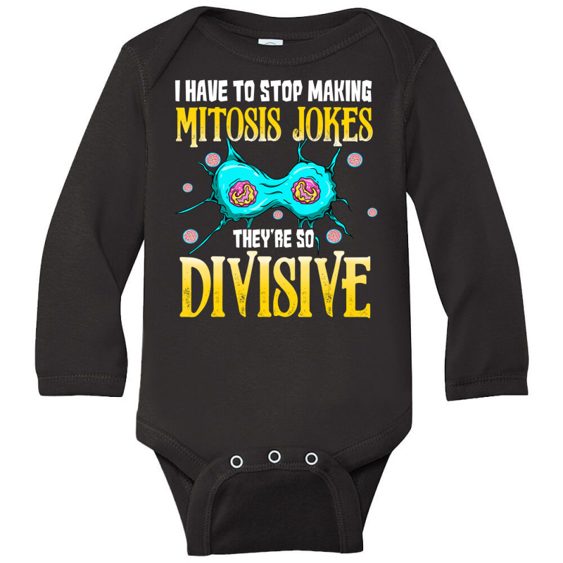 Mitosis Biology Science Long Sleeve Baby Bodysuit by Min01 | Artistshot