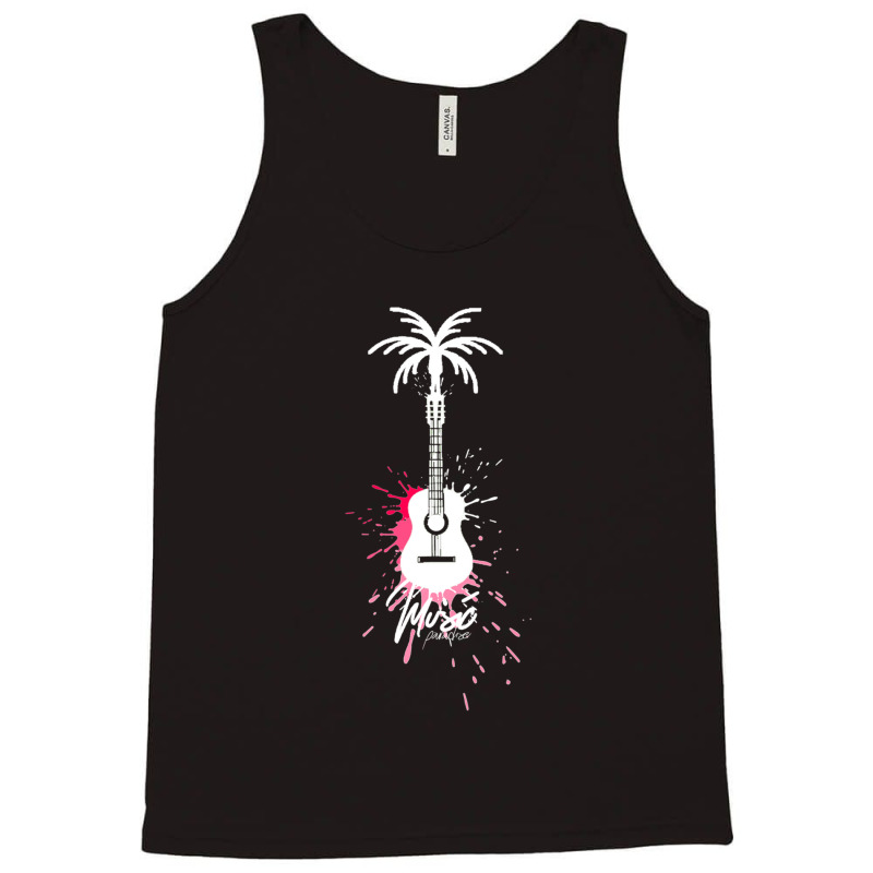 Guitar Music Instrumental For Gifts Tank Top by JilmarM.Perez | Artistshot