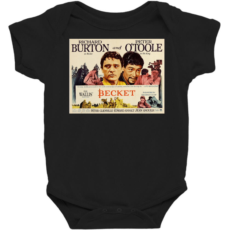 Becket, The Becket, Richard Burton, Peter Otoole, Becket Art, Becket V Baby Bodysuit by SHBNBF7 | Artistshot