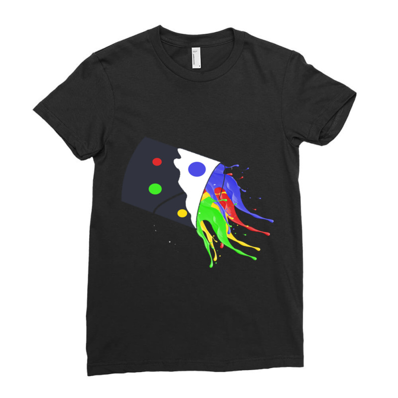 Color Ladies Fitted T-Shirt by ERNIEHERNANDEZ | Artistshot