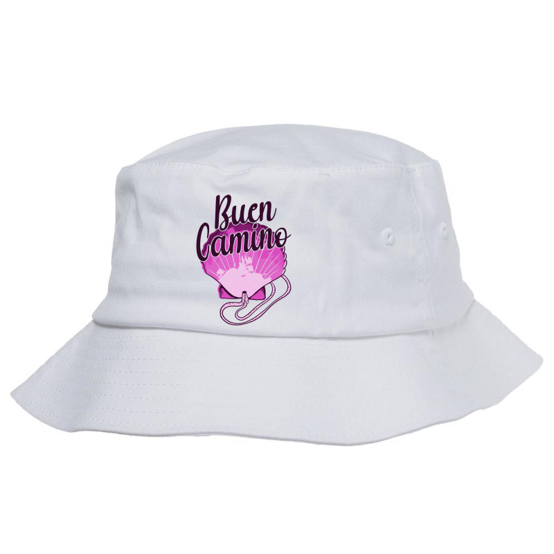 Buen Camino De Santiago De Compostela Jakobsweg Long Sleeve T Shirt Bucket Hat | Artistshot