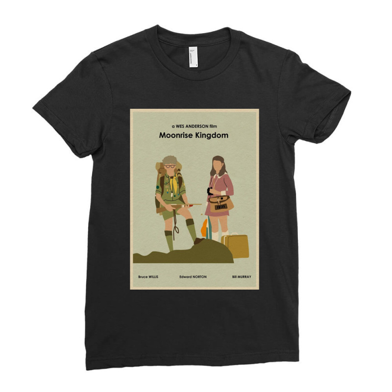 Moonrise Kingdom Ladies Fitted T-Shirt by cm-arts | Artistshot