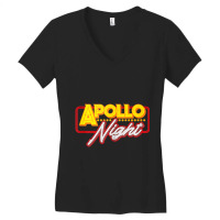 Apollo Night At The Music Theater Hall Women's V-neck T-shirt | Artistshot