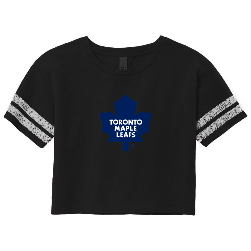 Maple Leafs-toronto Scorecard Crop Tee by CindyBriner | Artistshot