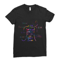 Pi Like A Regular Number But Infinitely Cooler Quote Pi Like A Regular Ladies Fitted T-shirt | Artistshot