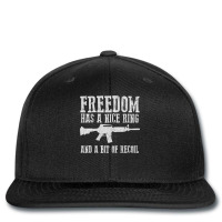 Awesome Freedom Has A Nice Ring And A Bit Of Recoil Sweatshirt Printed Hat | Artistshot