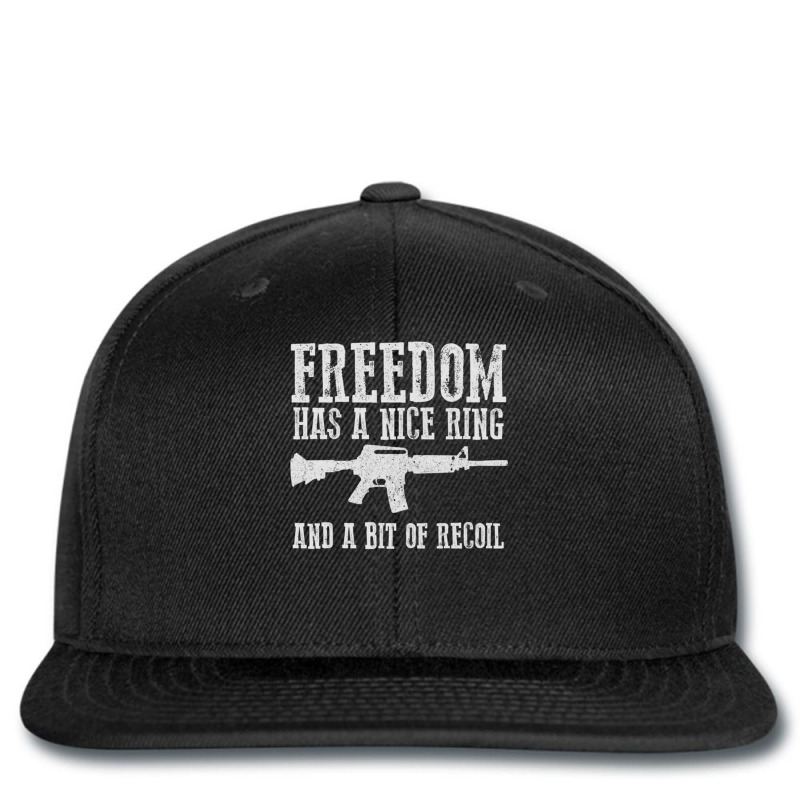 Awesome Freedom Has A Nice Ring And A Bit Of Recoil Sweatshirt Printed hat by cm-arts | Artistshot