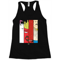 Aqua Teen Hunger Force Group Tiles Dark Racerback Tank | Artistshot