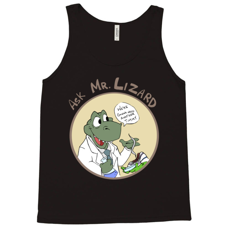 Ask Mr. Lizard Tank Top | Artistshot