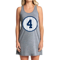 Lou Gehrig #4 Merch Legend Tank Dress | Artistshot