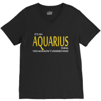 It's An Aquarius Thing, You Wouldn't Understand! V-neck Tee | Artistshot