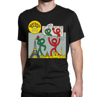 Atcq Abstrack Radio With Q-tip Classic T-shirt | Artistshot