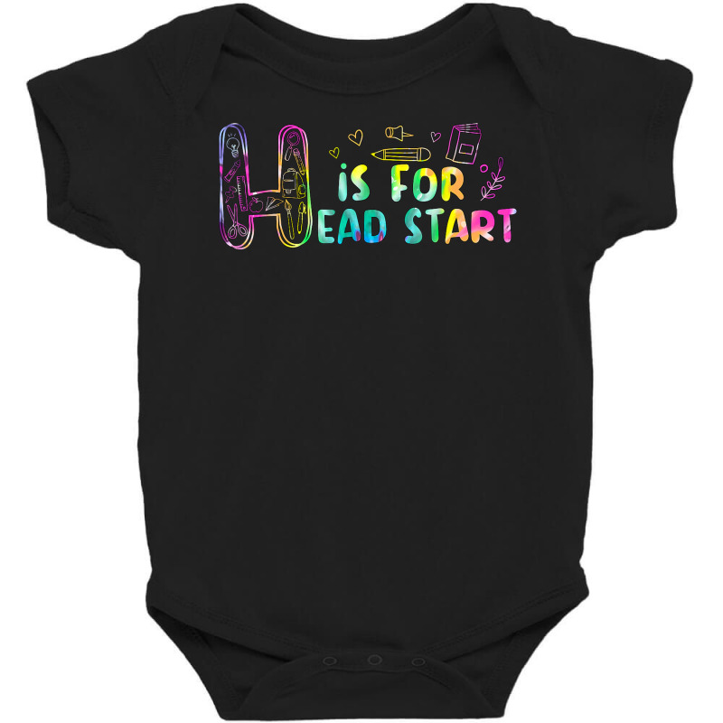 H Is For Head Start Teacher Head Start Student T Shirt Baby Bodysuit by cm-arts | Artistshot