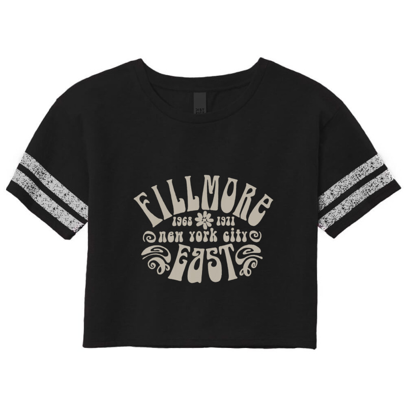 Fillmore 1968 1971 New York City East Embody Peace & Love Scorecard Crop Tee by cm-arts | Artistshot