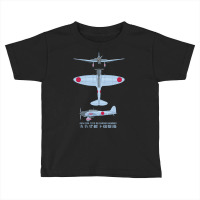 Aichi D3a Bomber Ww2 Japanese Carrier Plane Diagram Gifts Toddler T-shirt | Artistshot