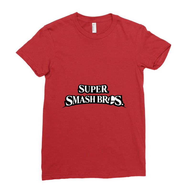 Super Smash Bros Ladies Fitted T-shirt | Artistshot