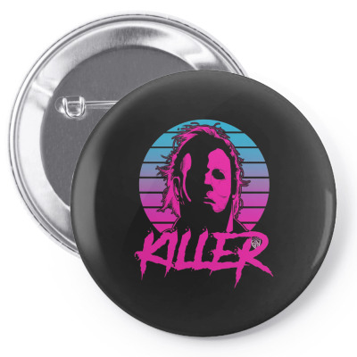 Halloween Killer Pin-back Button Designed By Vanitty