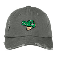 Angry Crocodile Vintage Cap | Artistshot