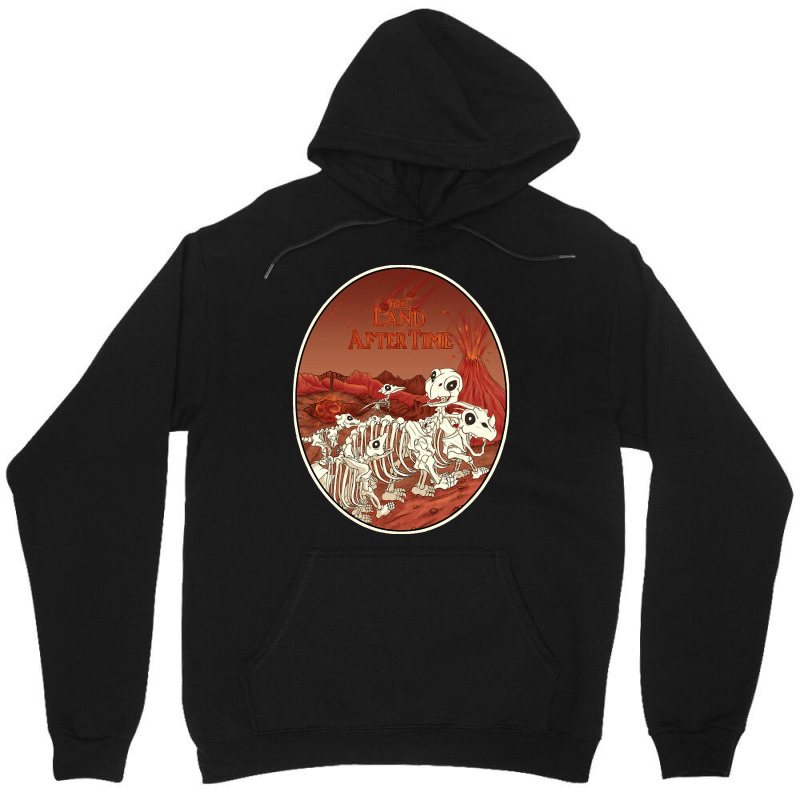 The Land After Time, The Land After Damaging Time, The Smouldering Lan Unisex Hoodie | Artistshot