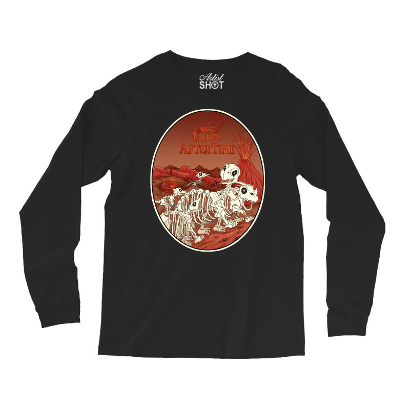 The Land After Time, The Land After Damaging Time, The Smouldering Lan Long Sleeve Shirts | Artistshot