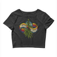 Maui Waui Infinite Rainbow, Maui Waui Infinite Rainbow Vintage, Maui W Crop Top | Artistshot