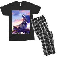 Violet Evergarden Kimi No Na Wa Violet Evergarden Parasol Violet Everg Men's T-shirt Pajama Set | Artistshot