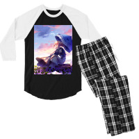 Violet Evergarden Kimi No Na Wa Violet Evergarden Parasol Violet Everg Men's 3/4 Sleeve Pajama Set | Artistshot