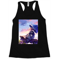 Violet Evergarden Kimi No Na Wa Violet Evergarden Parasol Violet Everg Racerback Tank | Artistshot