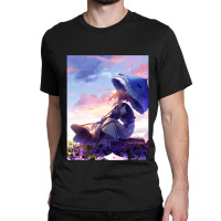 Violet Evergarden Kimi No Na Wa Violet Evergarden Parasol Violet Everg Classic T-shirt | Artistshot