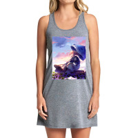 Violet Evergarden Kimi No Na Wa Violet Evergarden Parasol Violet Everg Tank Dress | Artistshot