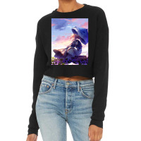 Violet Evergarden Kimi No Na Wa Violet Evergarden Parasol Violet Everg Cropped Sweater | Artistshot