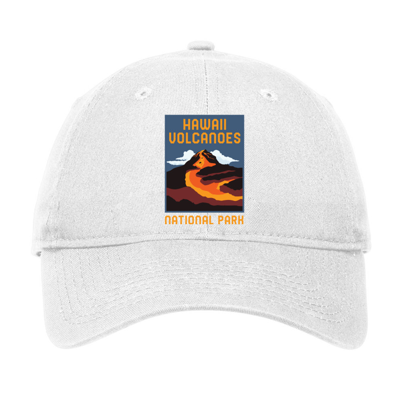 Hawaii Volcanoes National Park Big Island Retro Graphic Pullover Hoodi Adjustable Cap by cm-arts | Artistshot