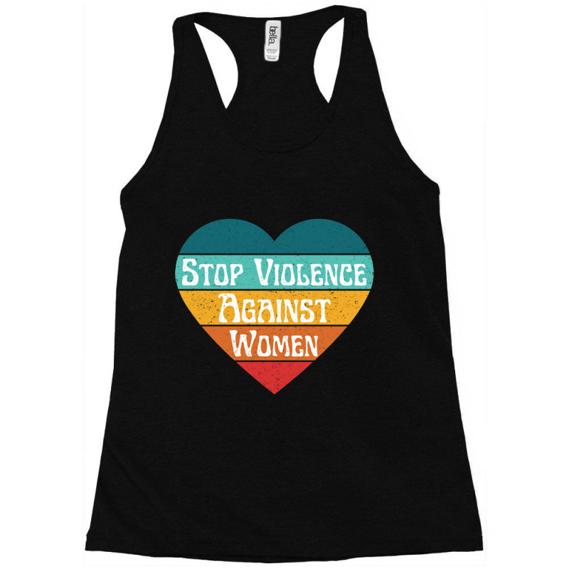 Violence Against Women Racerback Tank by FRANCISMATANZA | Artistshot