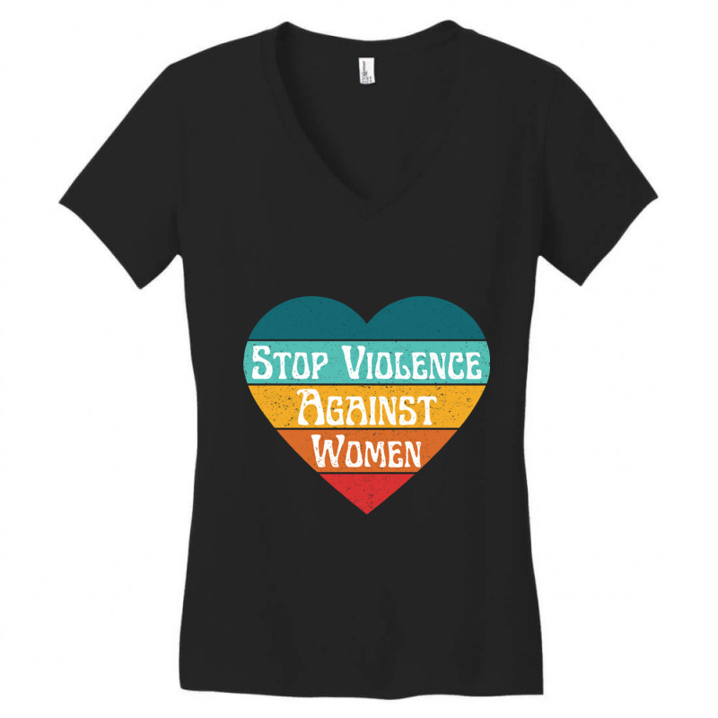 Violence Against Women Women's V-Neck T-Shirt by FRANCISMATANZA | Artistshot