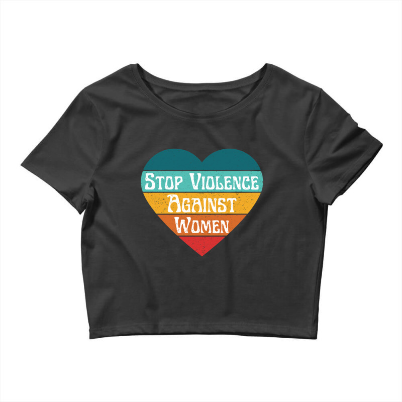 Violence Against Women Crop Top by FRANCISMATANZA | Artistshot