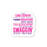 T1d Diabetic Type 1 Diabetes Awareness Men Women Kid Sticker | Artistshot