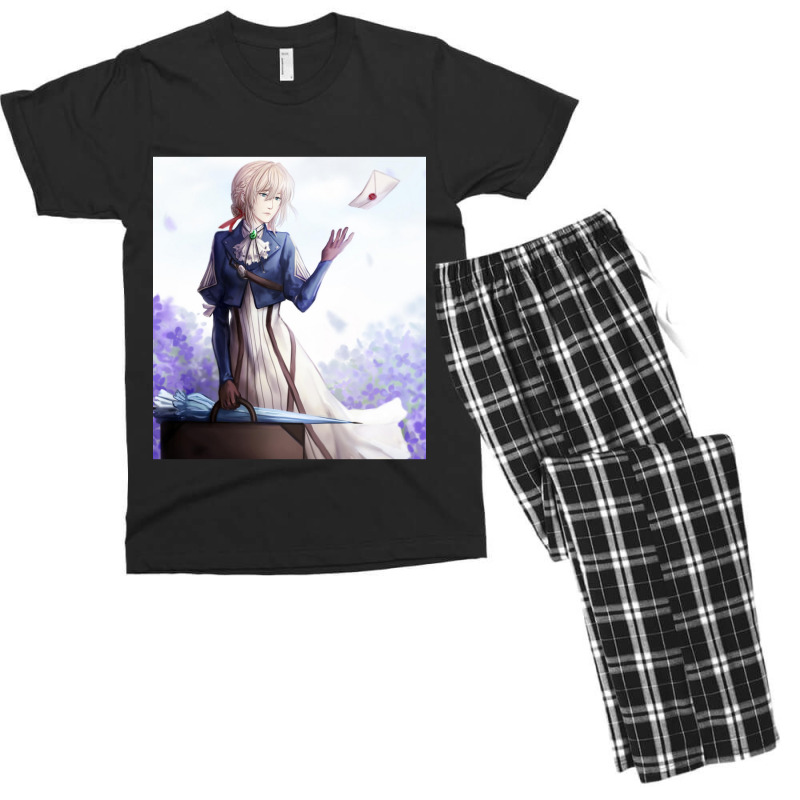 Violet Evergarden Sleeveless Top Men's T-shirt Pajama Set | Artistshot