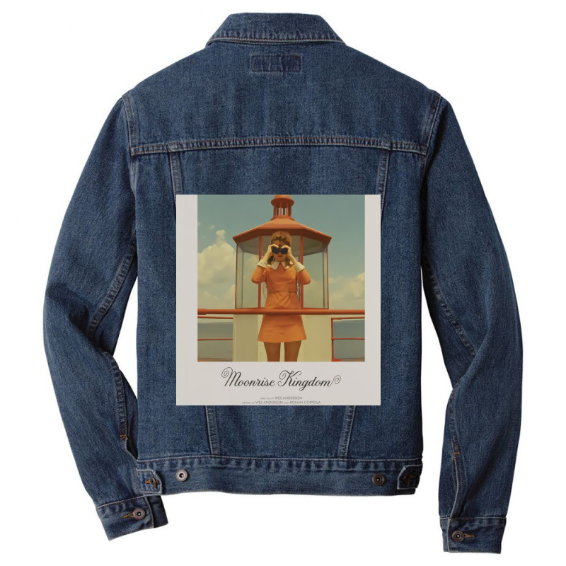 Moonrise Kingdom (2012) -  Chiffon Top Men Denim Jacket by cm-arts | Artistshot