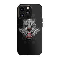 Tiger Head Vector Illustration, Tiger's Ferocious Head, Tiger's Fearso Iphone 13 Pro Case | Artistshot