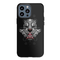 Tiger Head Vector Illustration, Tiger's Ferocious Head, Tiger's Fearso Iphone 13 Pro Max Case | Artistshot