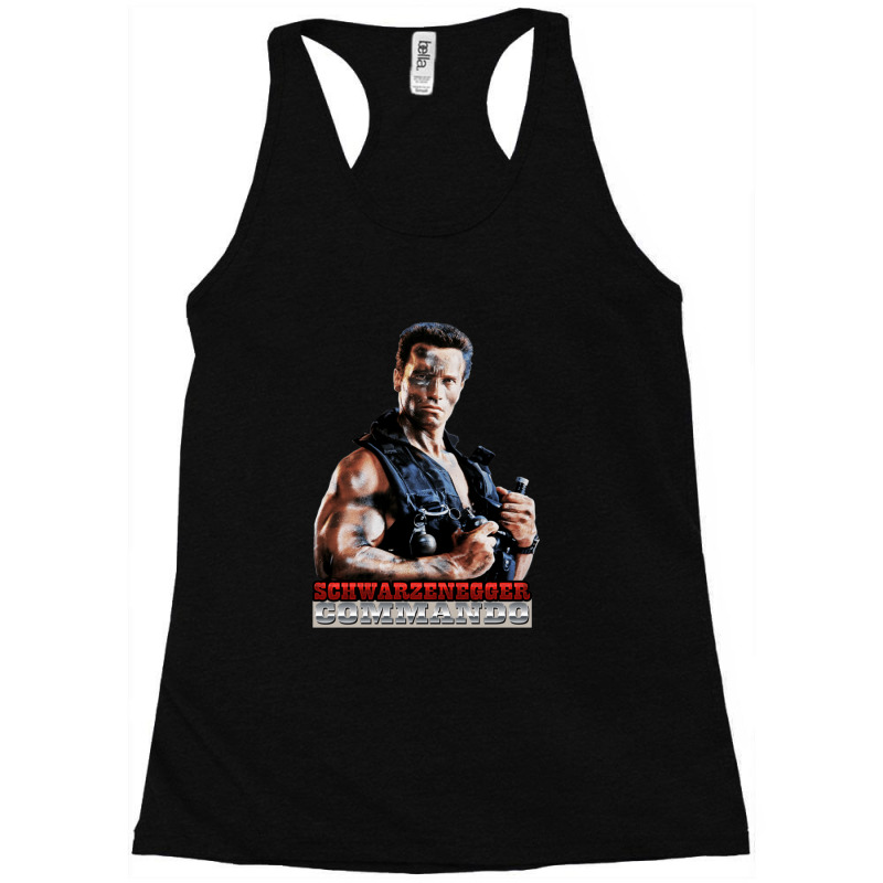 Arnold Man Schwarzenegger Commando Classic Racerback Tank by SamuelIxcamparic | Artistshot