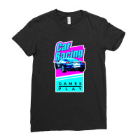 Car Racing Games Play Ladies Fitted T-shirt | Artistshot