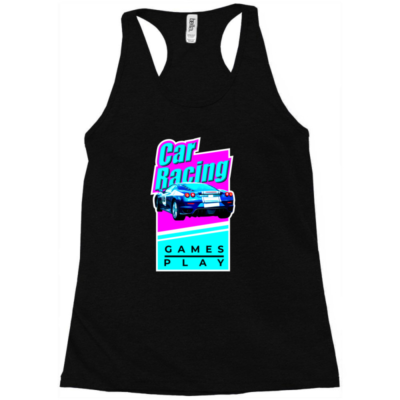 Car Racing Games Play Racerback Tank by SilverSollida | Artistshot