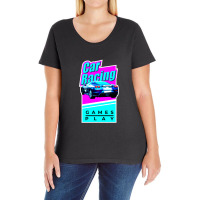 Car Racing Games Play Ladies Curvy T-shirt | Artistshot