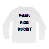 Read Rise Resist Hand Drawn Apparel And Accessories At Discounted Pric Long Sleeve Shirts | Artistshot