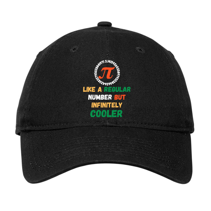 Pi Like A Regular Number But Infinitely Cooler Adjustable Cap by cm-arts | Artistshot