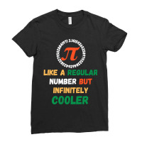 Pi Like A Regular Number But Infinitely Cooler Ladies Fitted T-shirt | Artistshot