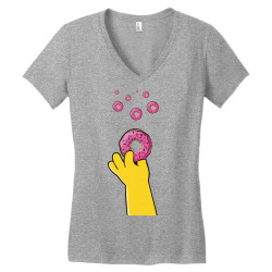 homer donuts Women's V-Neck T-Shirt | Artistshot