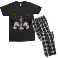 Ninja-2 Men's T-shirt Pajama Set | Artistshot